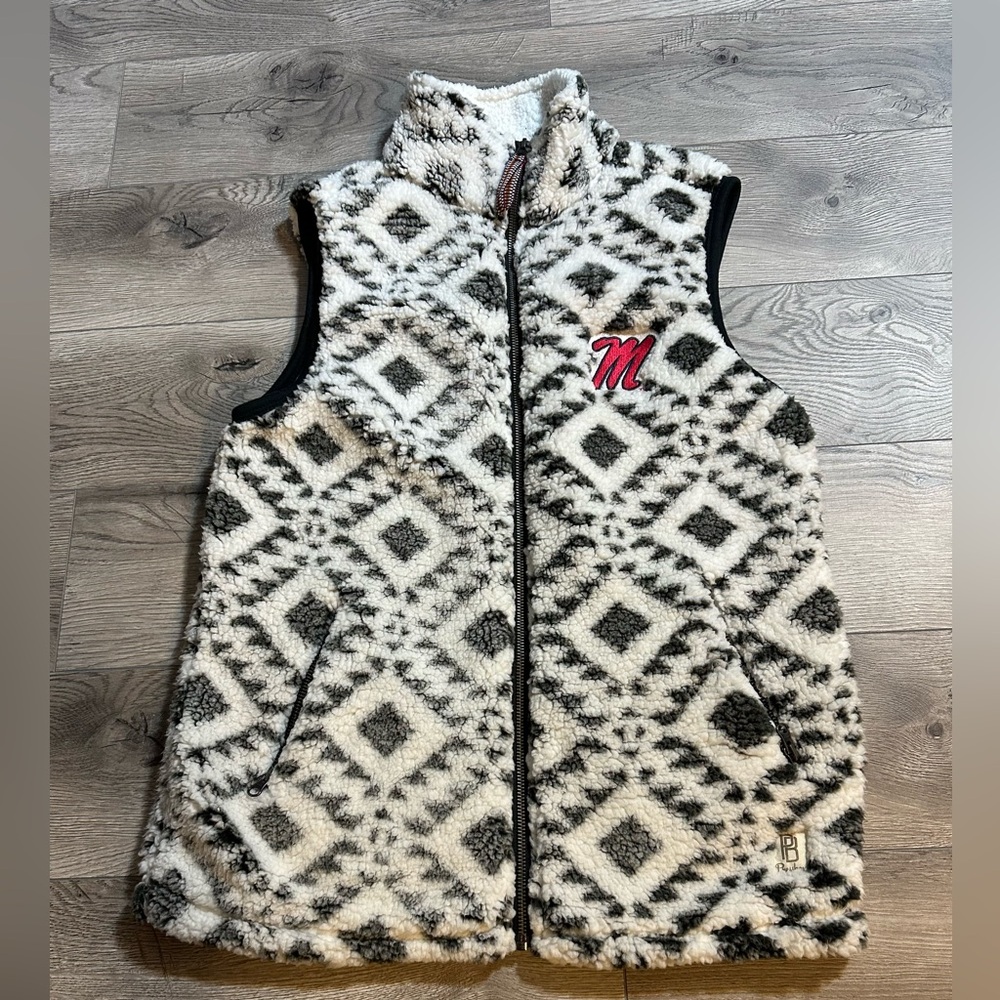 Ole Miss Pressbox Tribal Vest SEC NCAA’s DIV I College